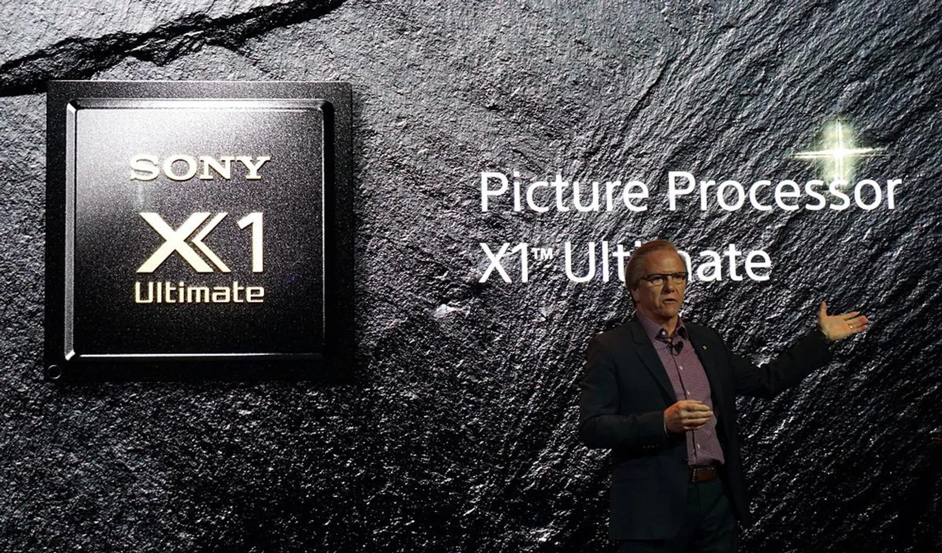 Mike Fasulo proudly unraveling the picture processor that makes it all possible.