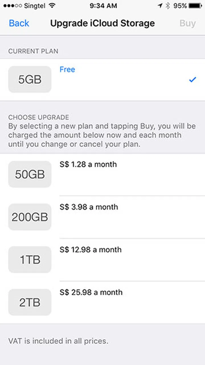 Out of storage? Apple now has a 2TB iCloud storage plan | HardwareZone ...