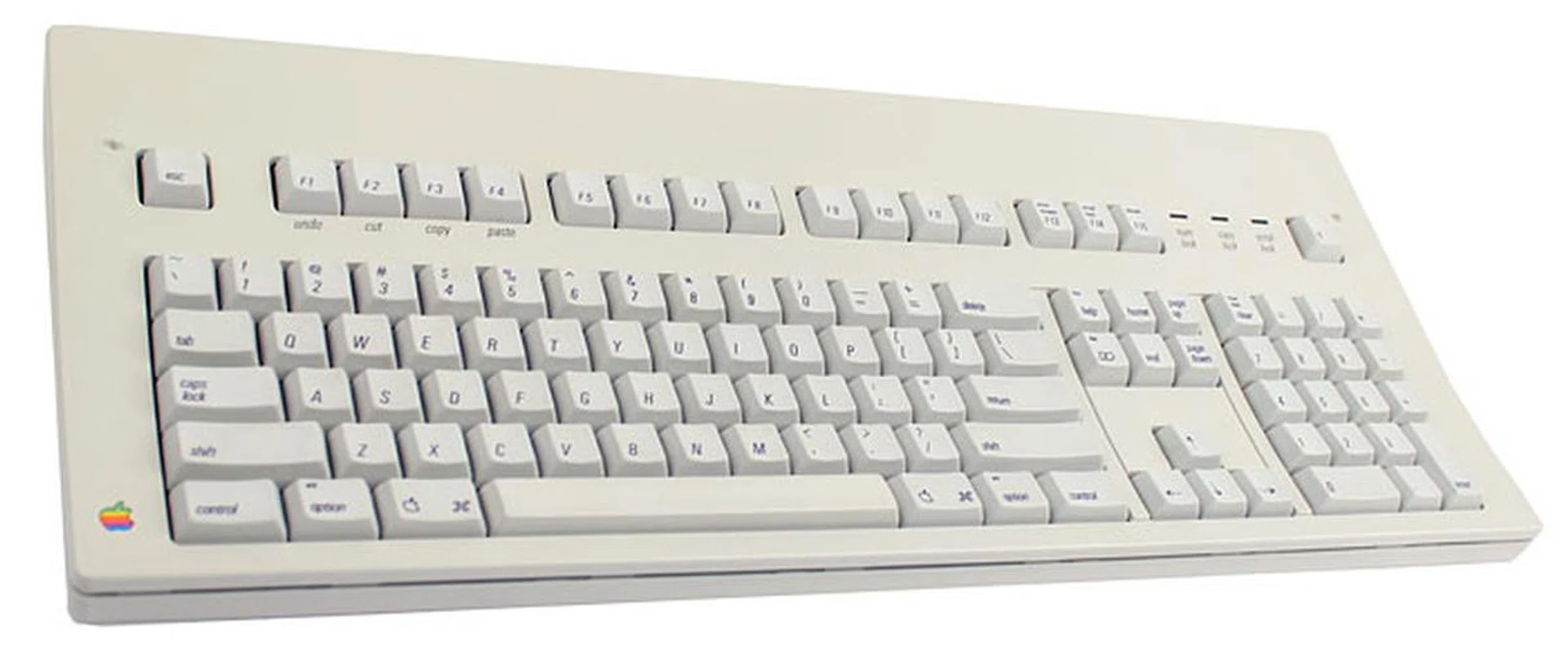 I declare the Apple Extended Keyboard de-yellowing project a success.