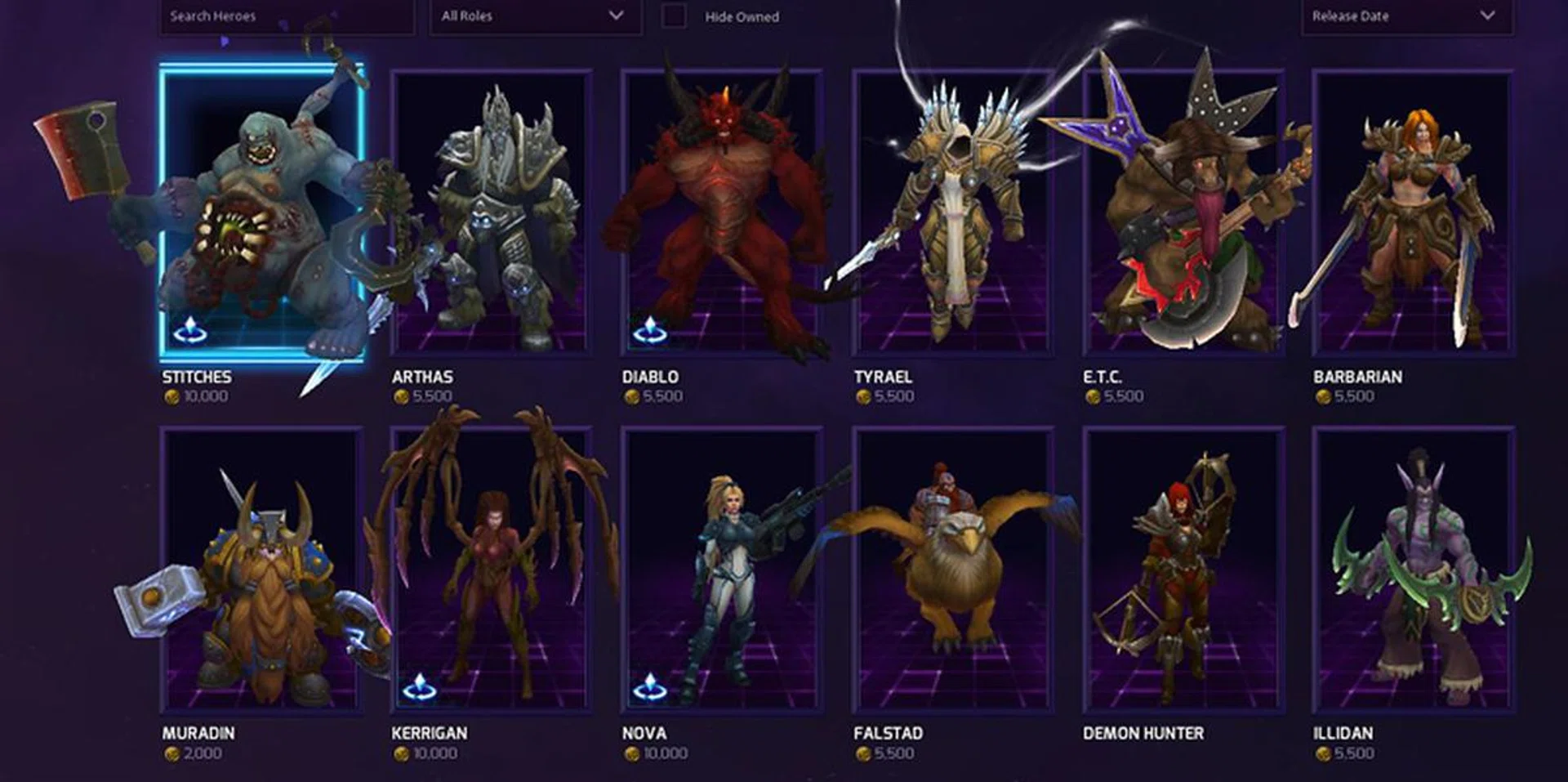 Muradin is a bargain at only 2000 gold. That's a lot of beard for your coin!