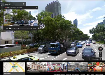 Bugis in 2008 - before the construction started for the Downtown line.