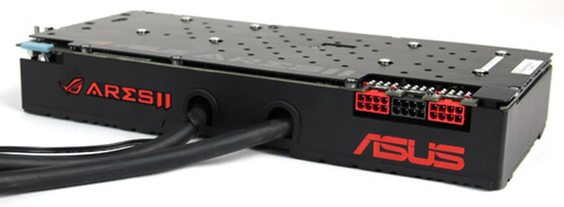 The card requires three 8-pin power connectors.