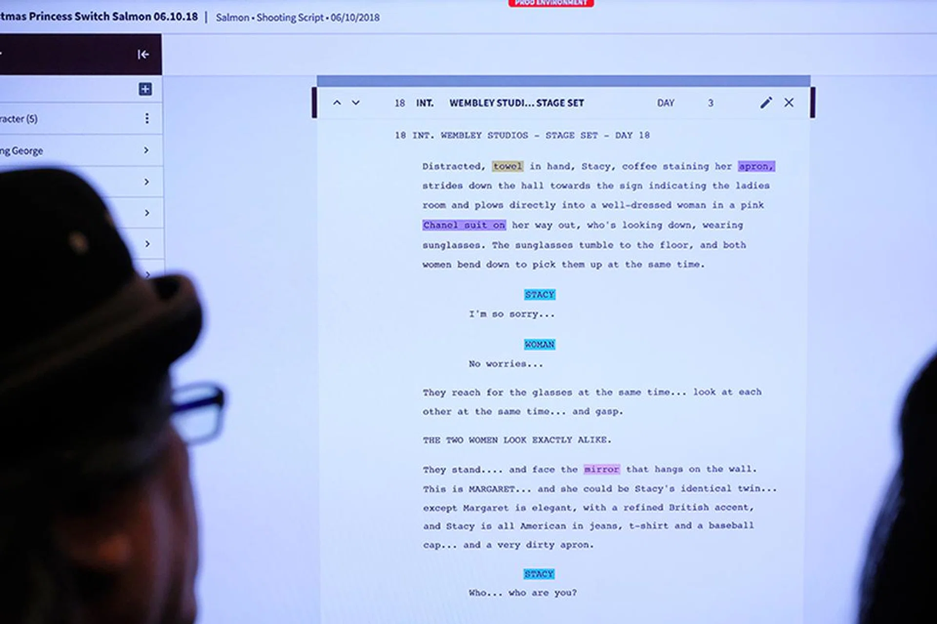Scripts can help users highlight the key elements that are relevant to them. 