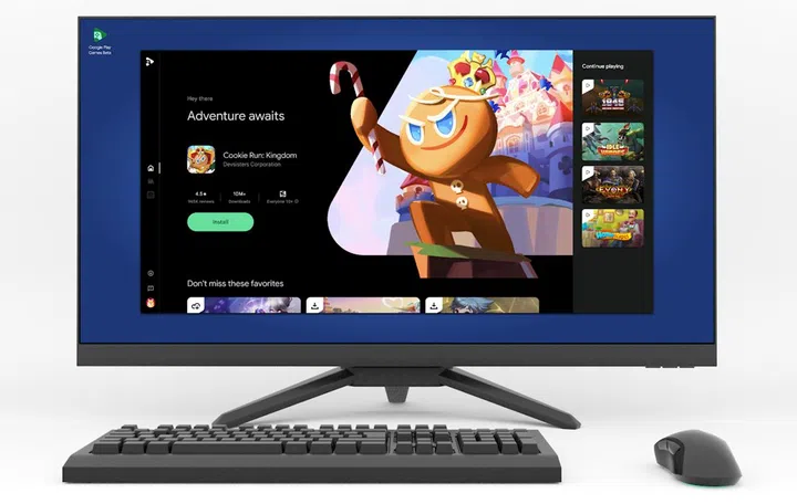 Google Play Games on PC.
