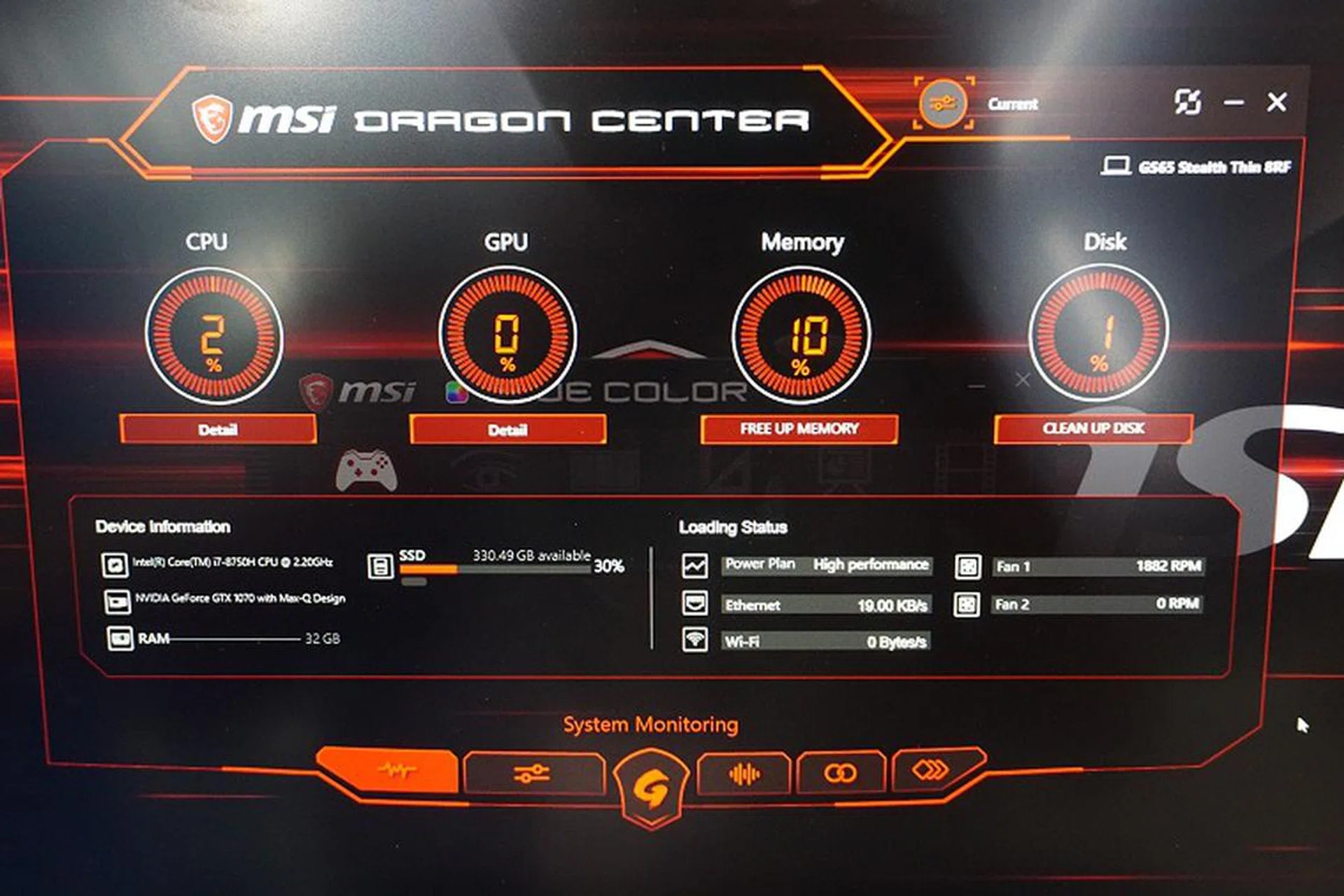 All the monitoring, maintenance and optimizing tools at your fingertips.