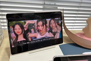 Trying out the entire Galaxy Tab S9 series in Seoul, South Korea.