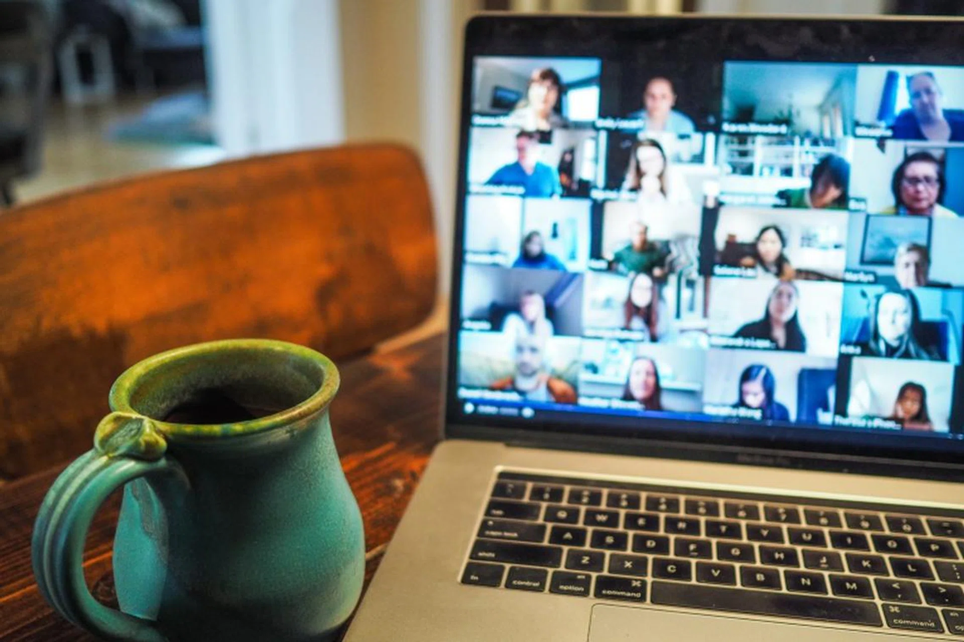 Video conferencing has become part of the new normal. 
(Image courtesy of Unsplash)