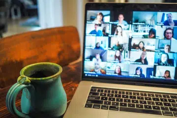Video conferencing has become part of the new normal. 
(Image courtesy of Unsplash)