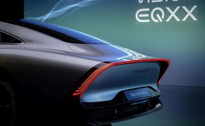 The long tail help reduces drag. (Image source: Mercedes-Benz)