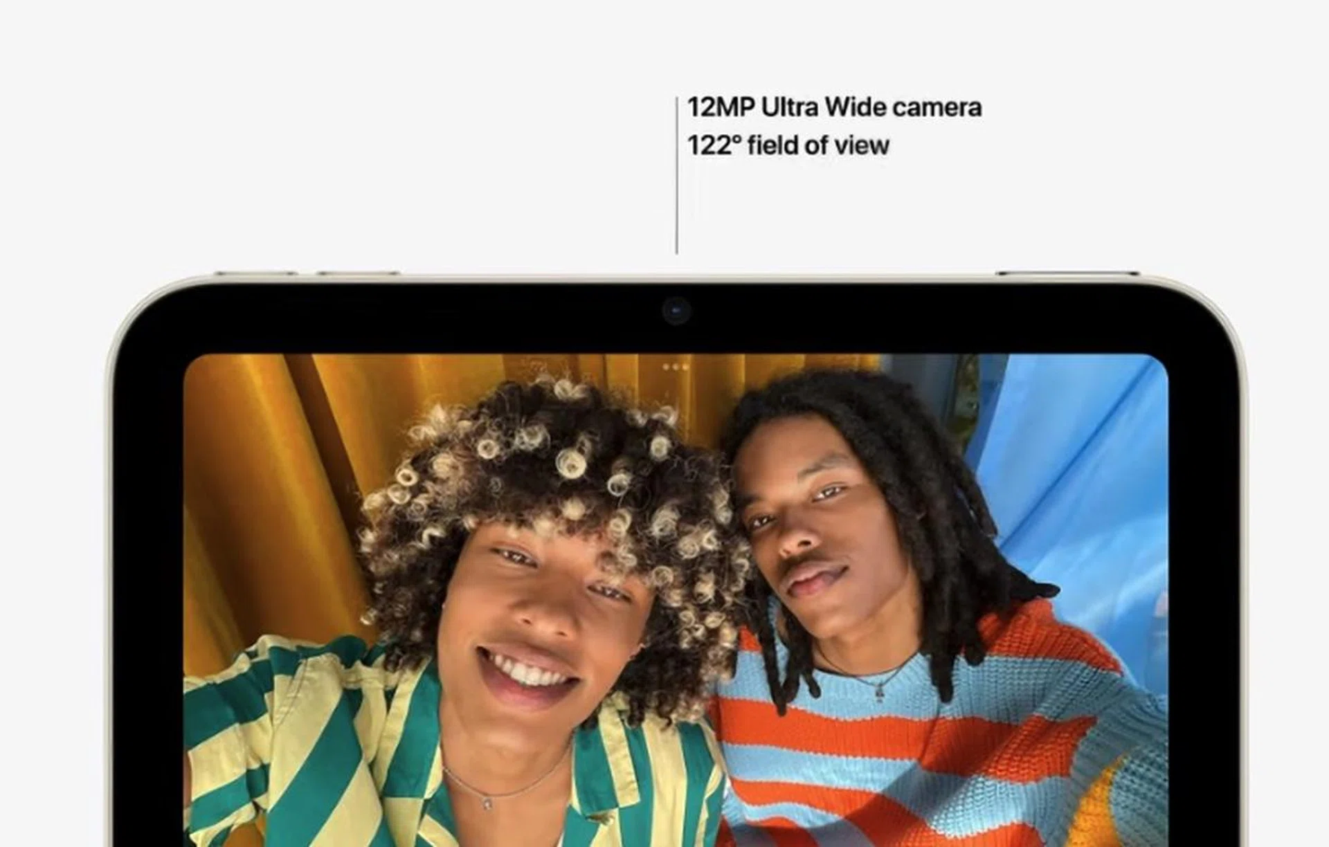 The iPad mini 6 now supports Center Stage. 