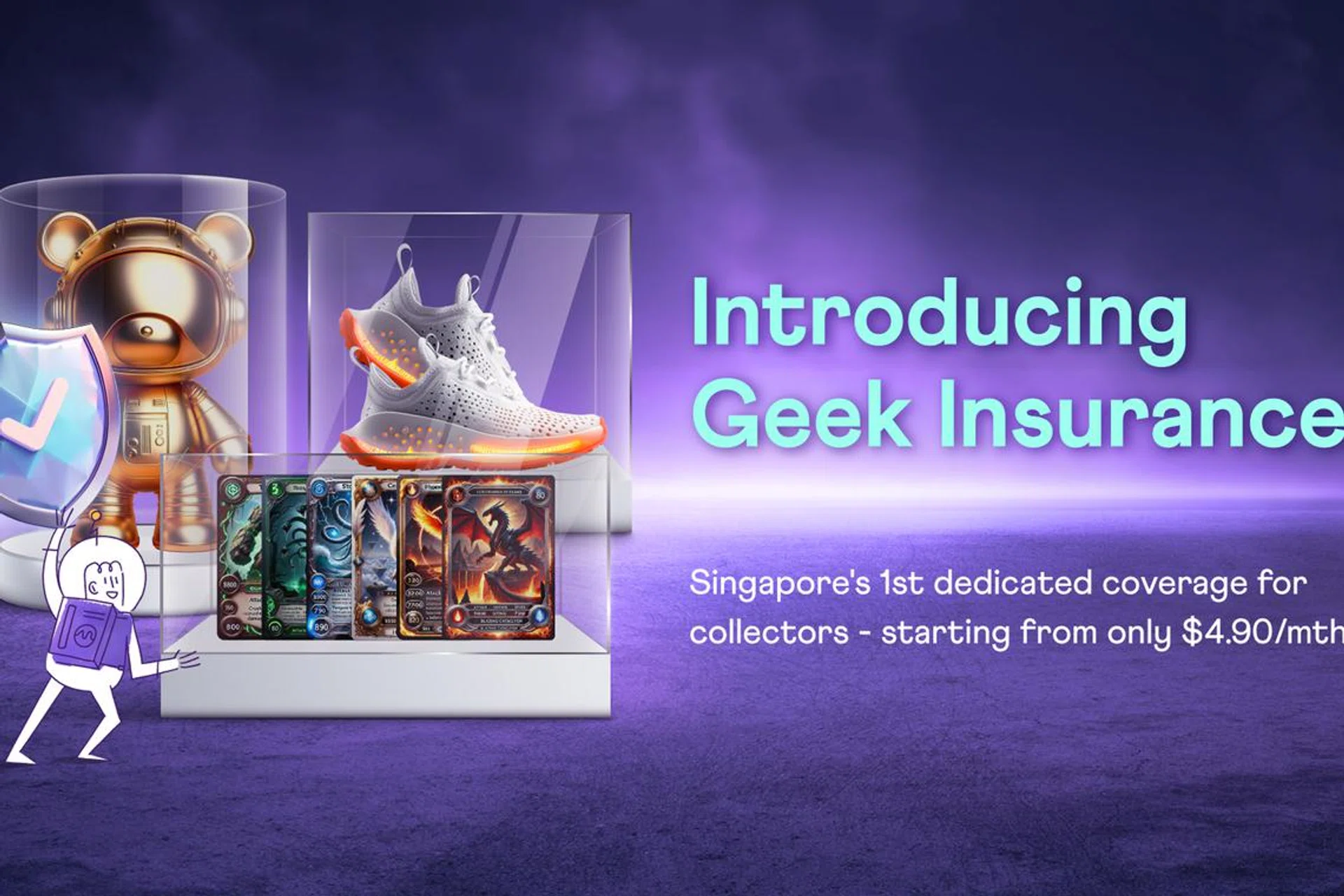 MyRepublic launches Geek Insurance, for insuring precious anime, manga, games, and cards. Image: MyRepublic.