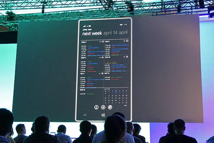 Calendar got updated too, and gets a new week view.