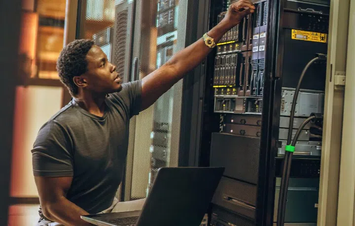 Going Green in a data centre isn't always easy. Image courtesy of TCO Certified. 