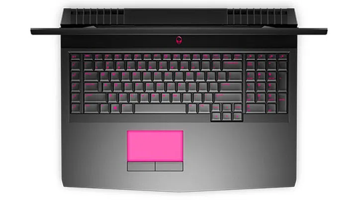 The Alienware 17 with Tobii eye-tracking technology lets you power up the notebook just by looking at the Alienware logo. (Image Source: Alienware)
