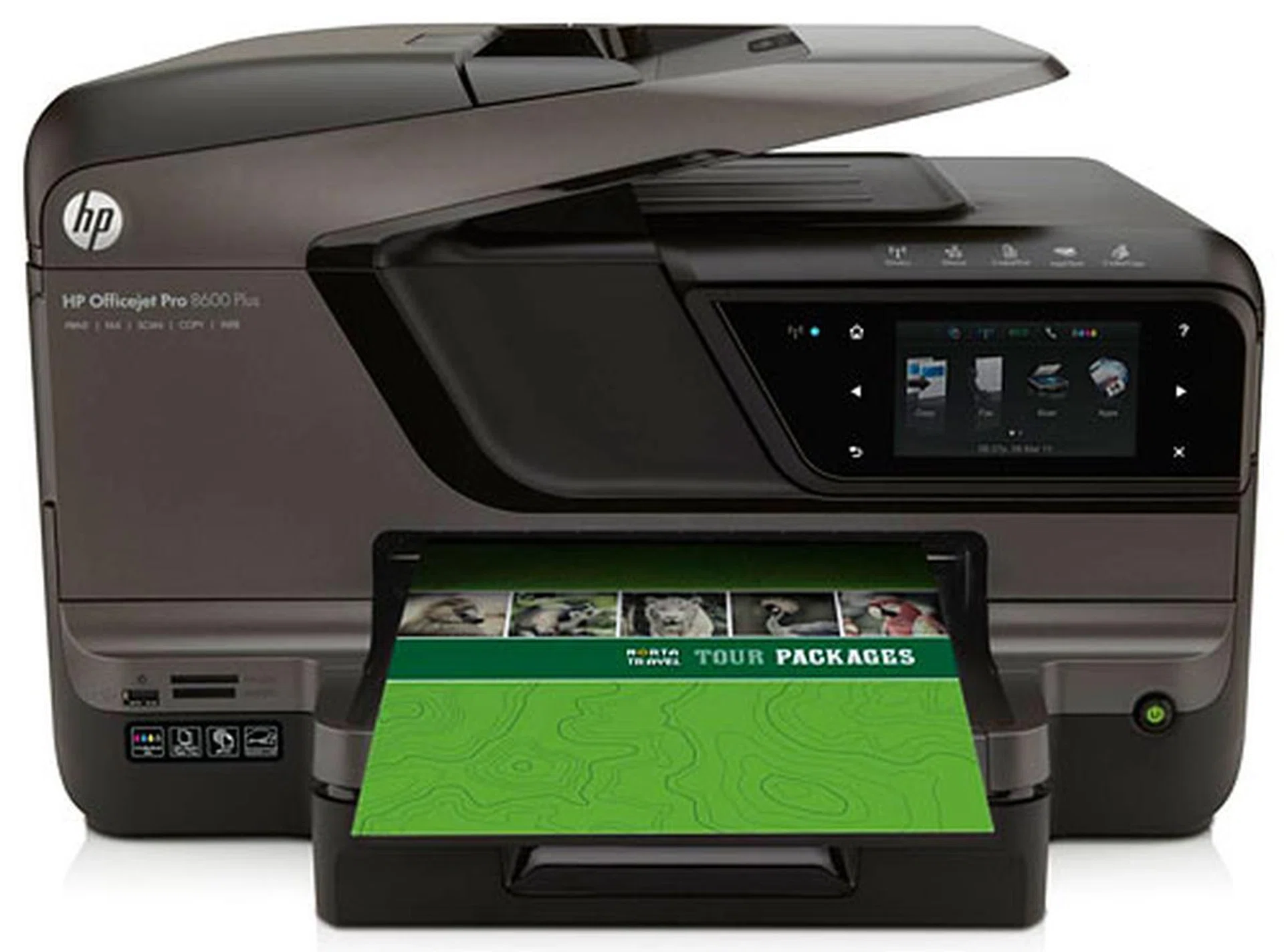 The HP Officejet Pro 8600 Plus is the best AIO inkjet printer we've tested in 2011.