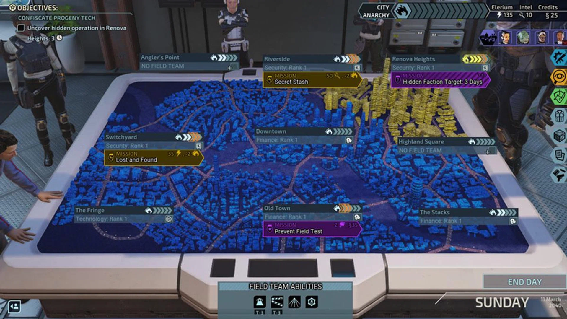 If you don't balance City 31's level of unrest, things can spiral out of control very quickly. 