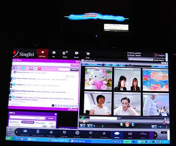 This is the exPress Portal homescreen, which runs on your browser and comes with custom apps created in-house by SingTel or with its partners. It's part of the company's strategy to differentiate from the competition.