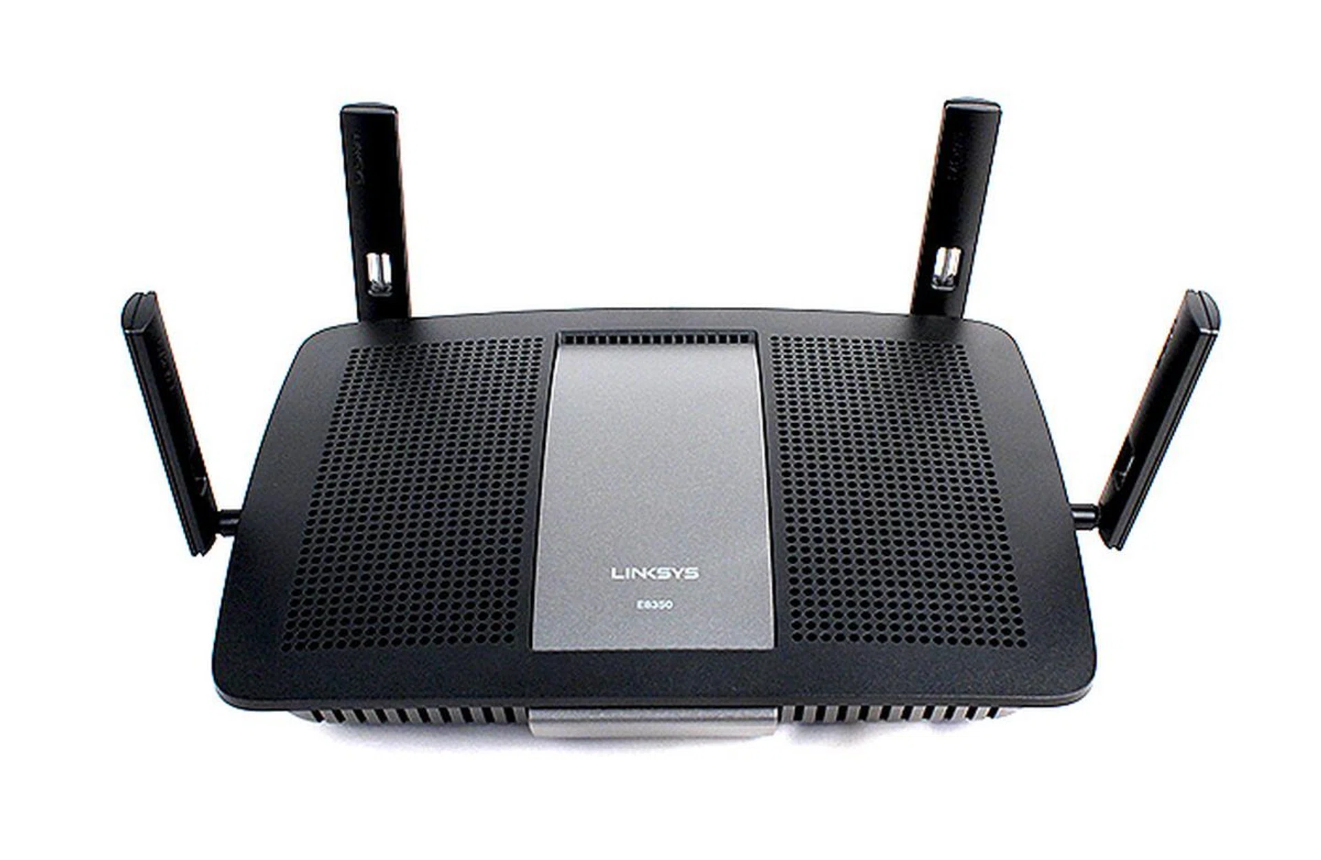 In comparison, the Linksys E8350 is more conservatively styled and is also more compact, which also translates to easier placement.