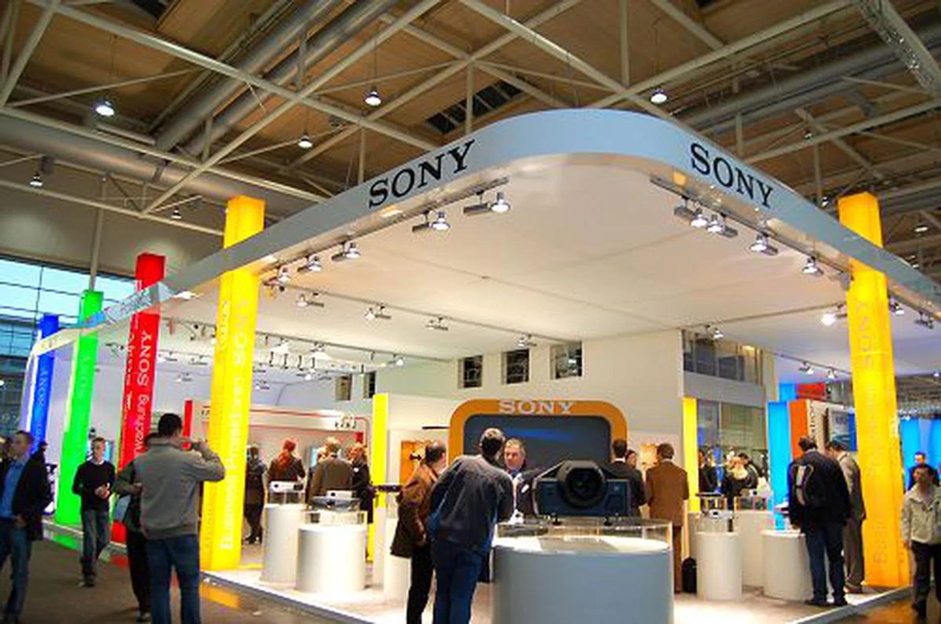  Sony didn't seem to have much new stuff to showcase during CeBIT this year.  