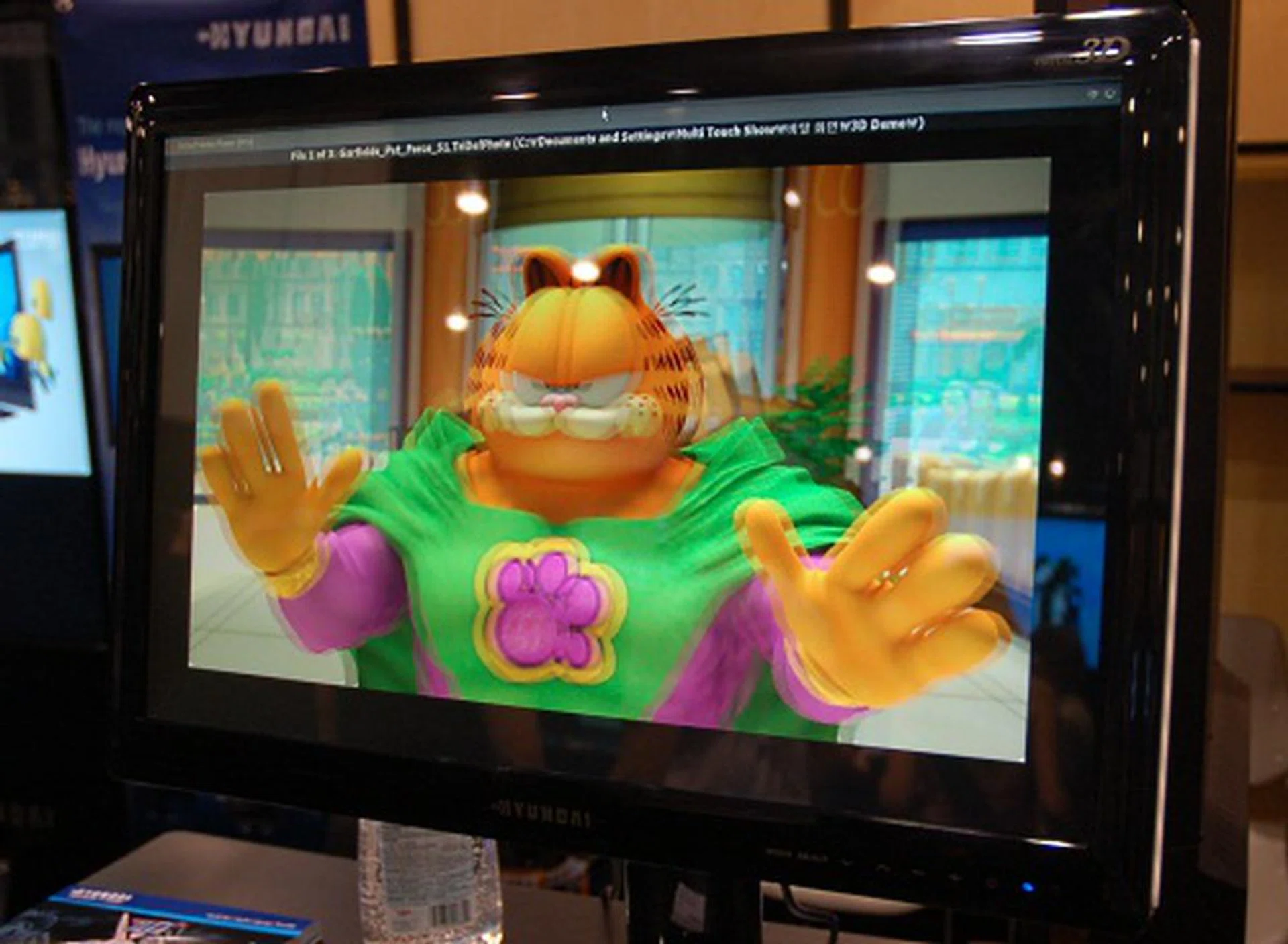 Hyundai may not have a presence in terms of televisions but it does displays too like this 24-inch full HD 3D LCD monitor (W240S) that has all the usual specs you expect from such a monitor.