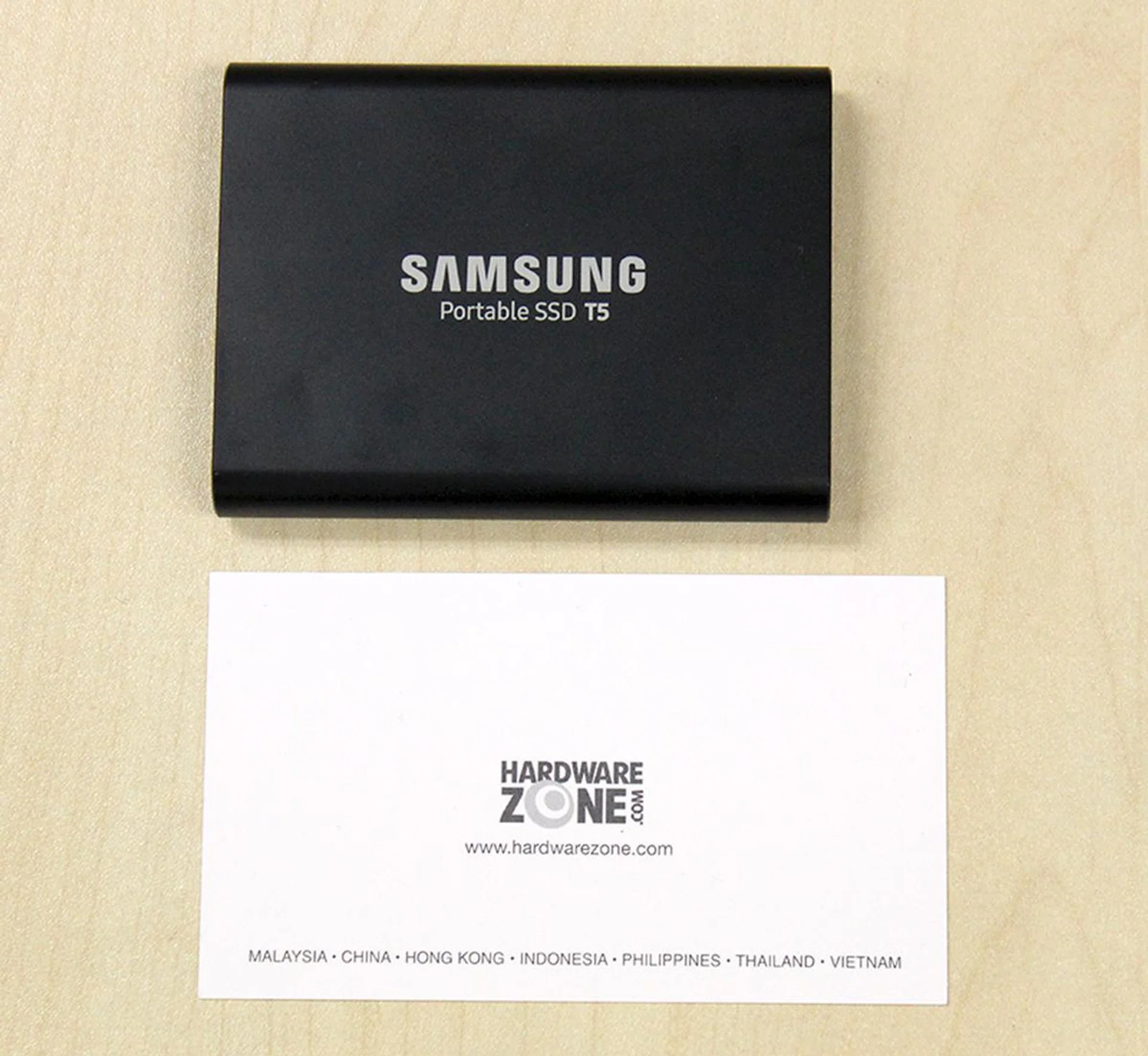 The Samsung Portable SSD T5 looks almost identical to its forebears.