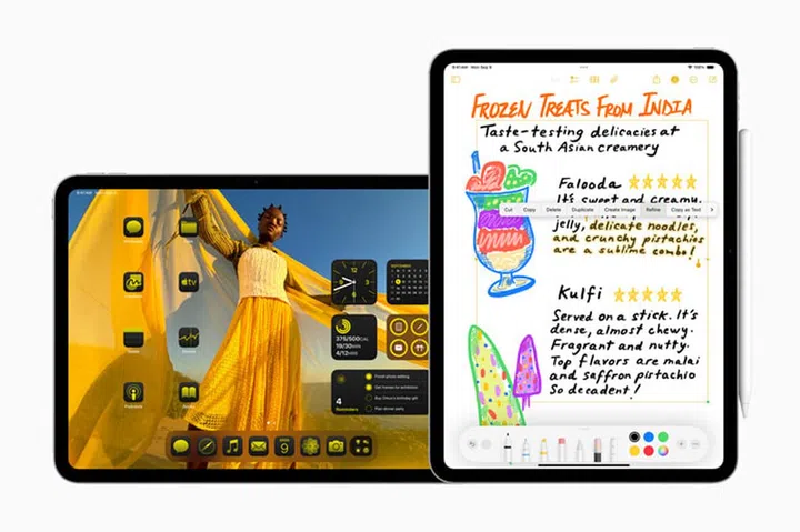 iPadOS 18. Image: Apple.