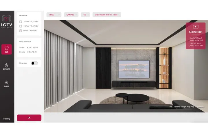 See how LG TVs will fit in your life. 