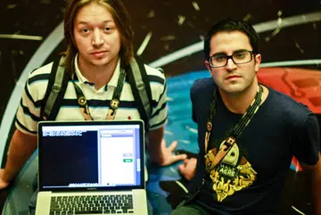 Sean Schulte and Nicholas Percoco of SpiderLabs at Trustware. Source: news.cnet.com