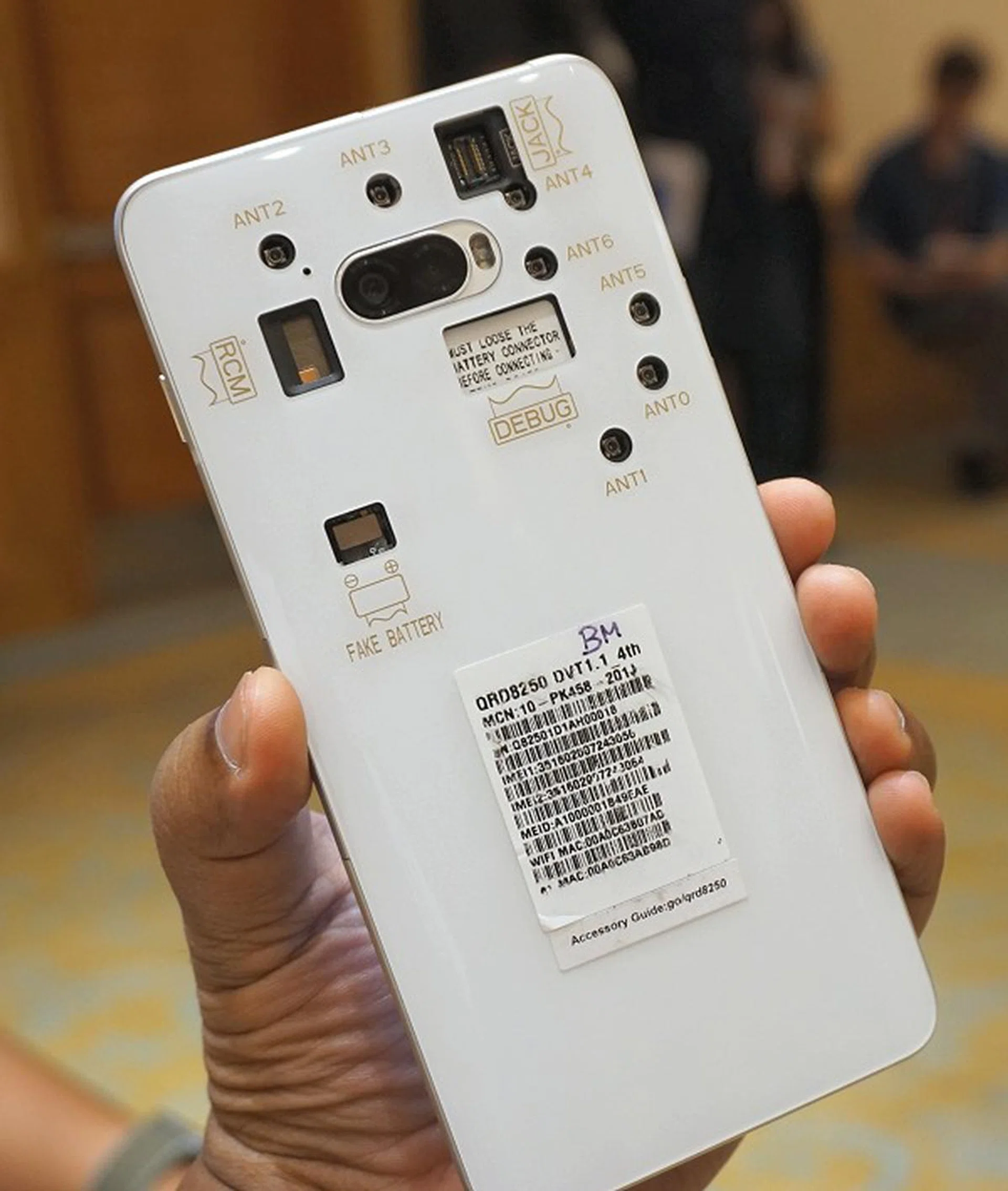 A reference Snapdragon 865 powered phone.