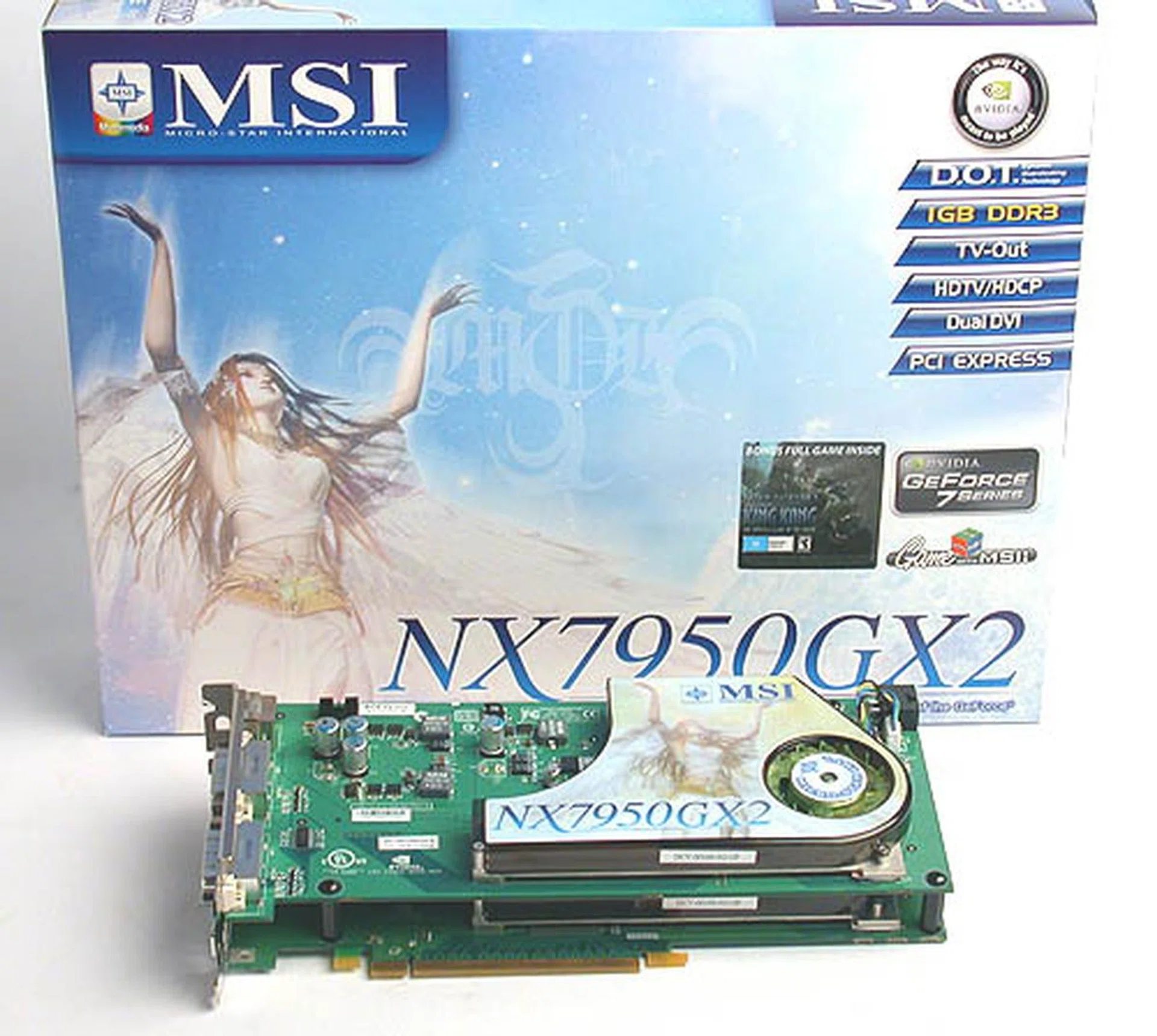 MSI NX7950GX2-T2D1GE (GeForce 7950 GX2) | HardwareZone Singapore