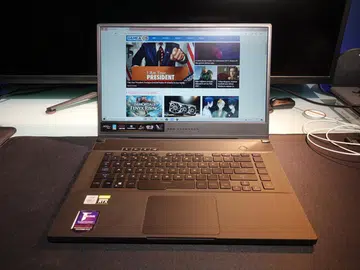 Can you tell that the ASUS ROG Zephyrus S15 is a gaming notebook? Lose those decals, and nobody would know!