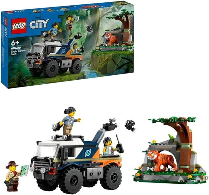 LEGO City Jungle Explorer Off-Road Truck Toy Building