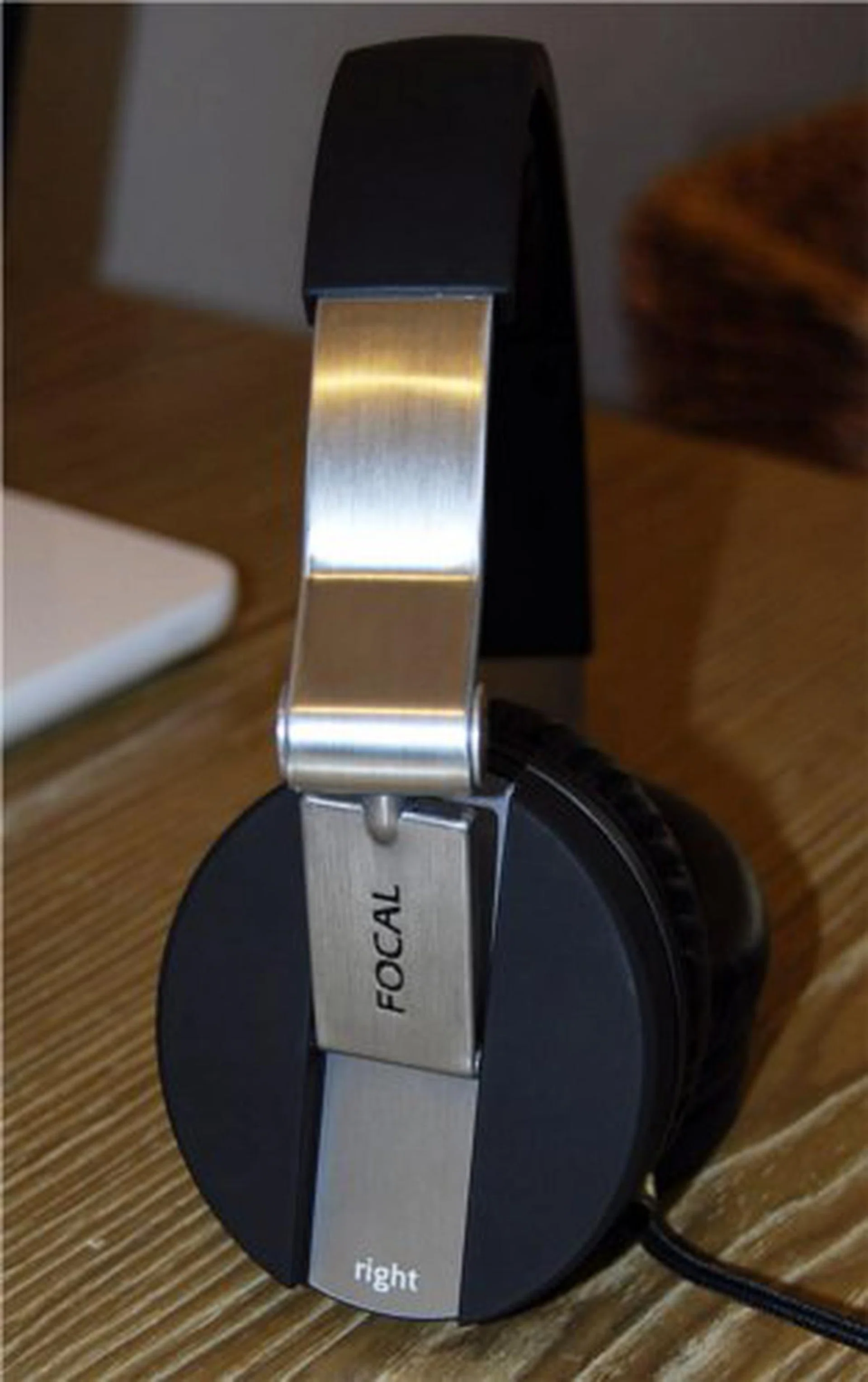 The cans have luxurious padding and a sleek design.