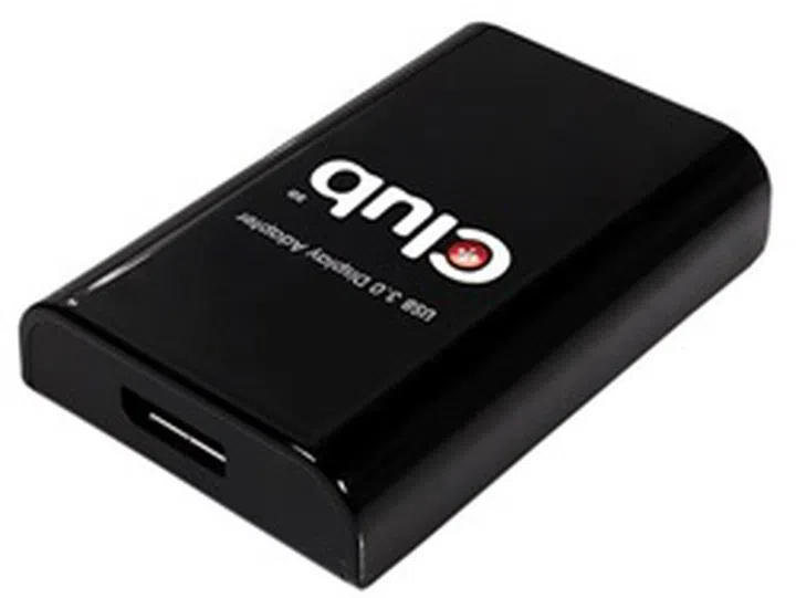 The CSV 2301 USB 3.0 to DisplayPort 1600p graphics adapter. (Image Source: Club 3D)
