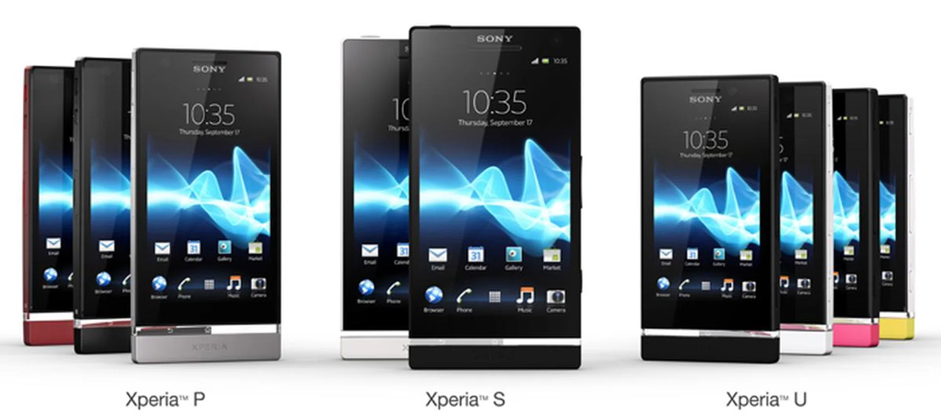 New year, new name, new smartphones, with not so new technology from the Sony Xperia family. (Image source: Sony)