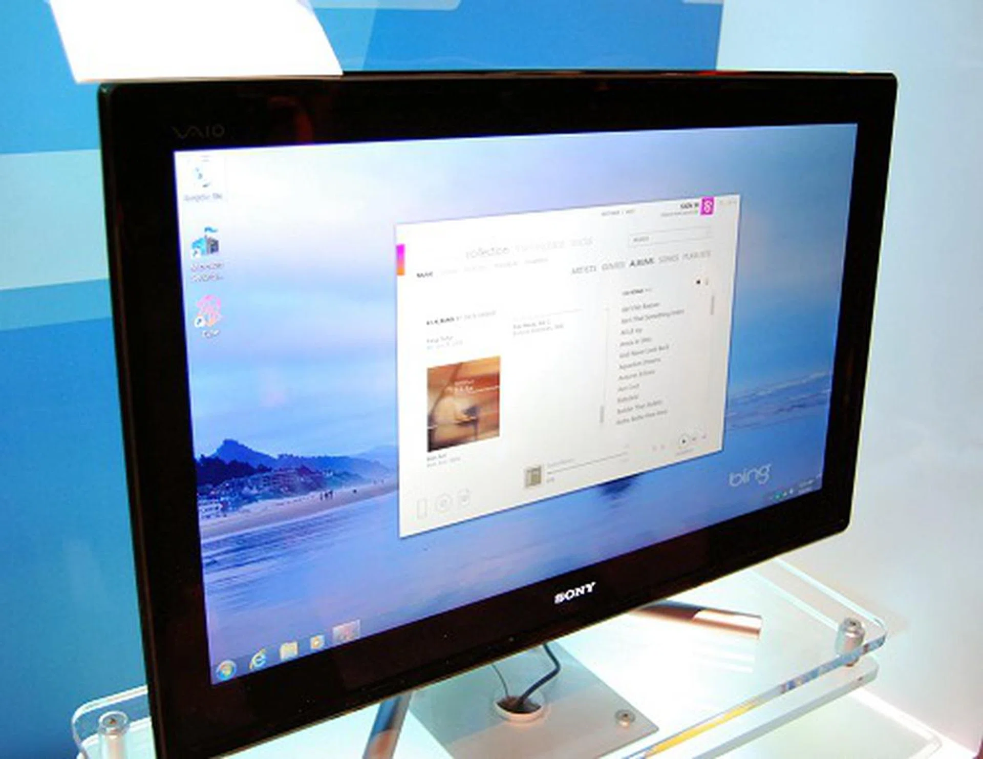 On to new AIO PCs, Sony updated its VAIO L with this touch PC and HDTV. Screen size is at 24 inches across while the tech specs include the new Core i5-2410M processor, 4GB RAM, 500GB storage and comes with Dolby Home Theater technology.