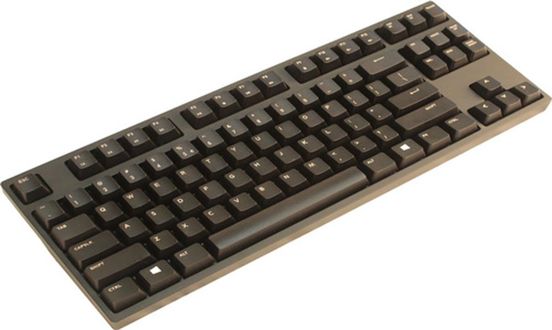 The lack of a numpad might irk some but it's a conscious design choice that aims to provide the most comfortable typing experience regardless of being a left or right-handed user and having the most important set of keys positioned right in the middle of your typing space.