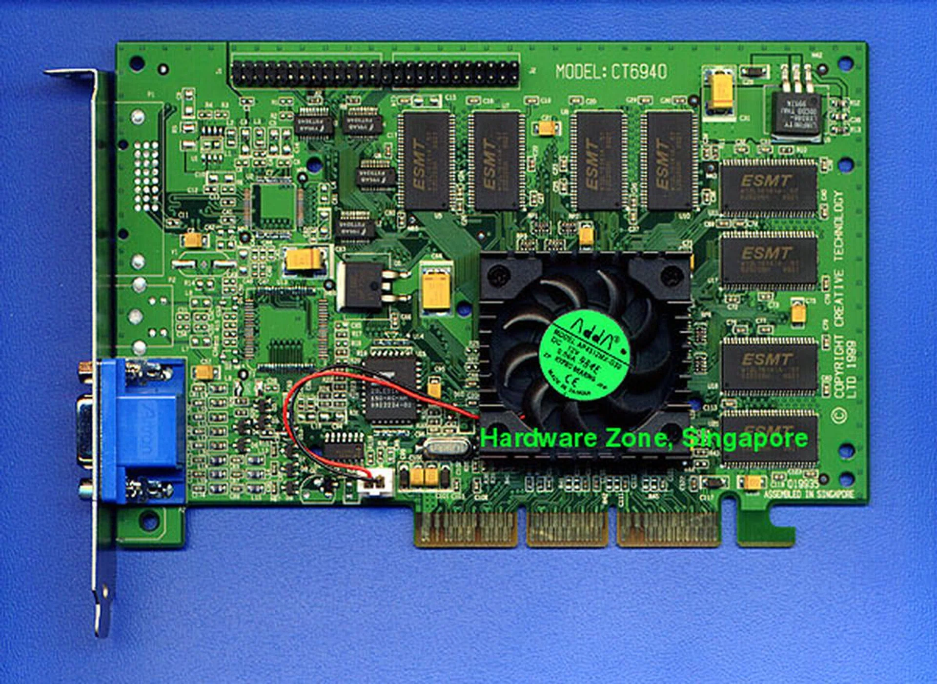 The GeForce 256, a true legend amongst graphics cards. Hardware-support for T&L brought about unprecedented gains in performance and image quality.