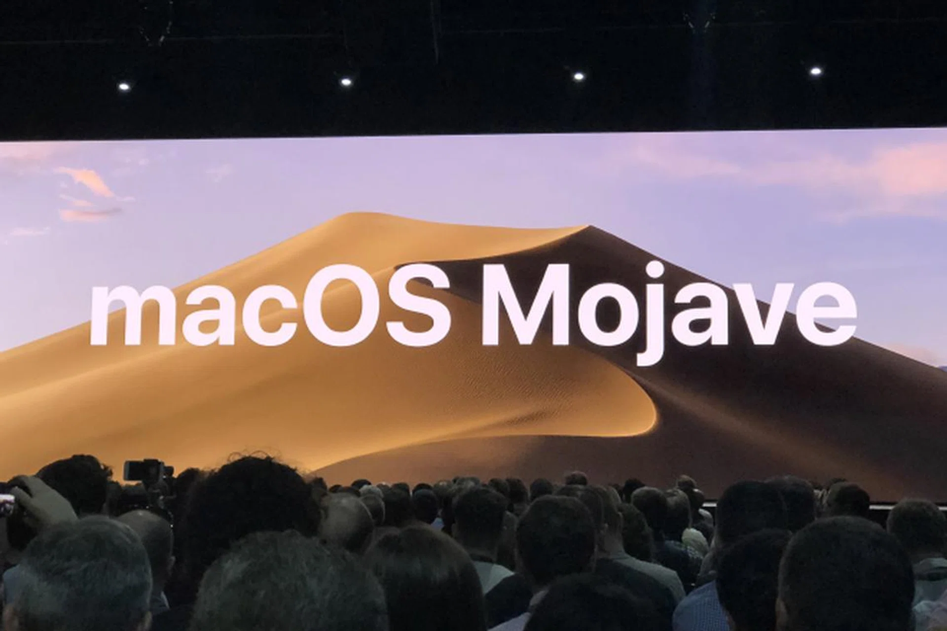 Behold, macOS Mojave!
