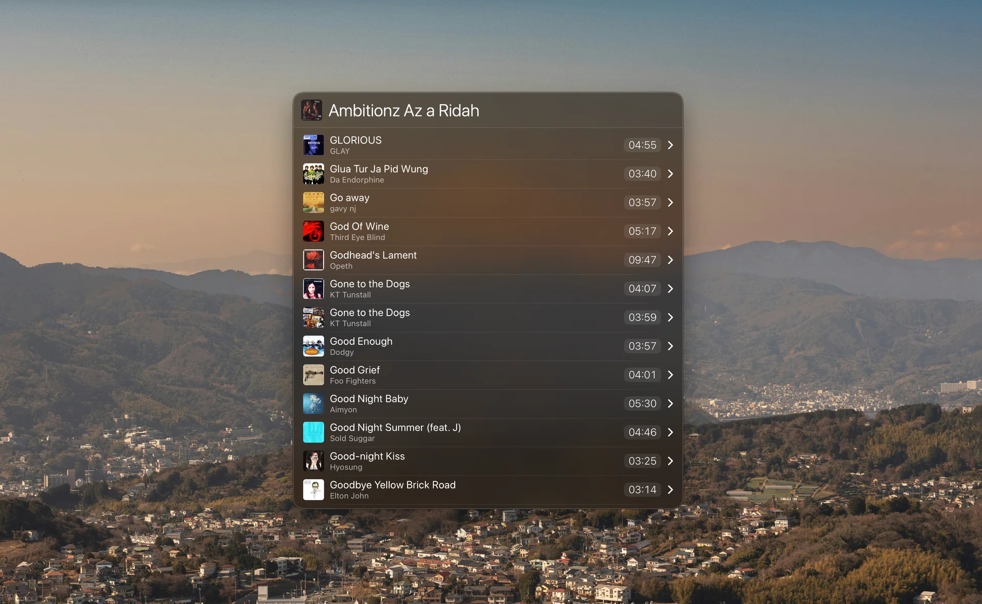 Launchbar in action