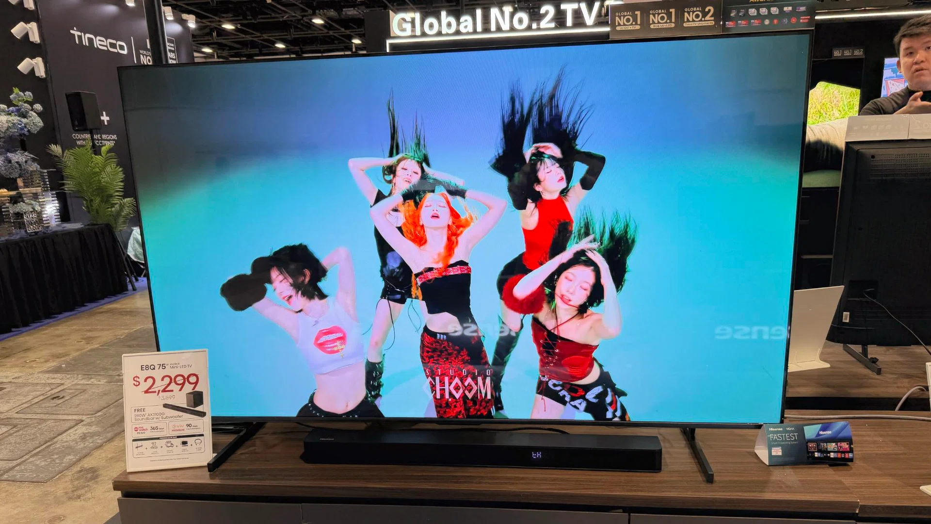 Hisense E8Q 75-inch Mini-LED TV