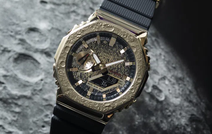 Do you think of the moon? Image source: Casio. 