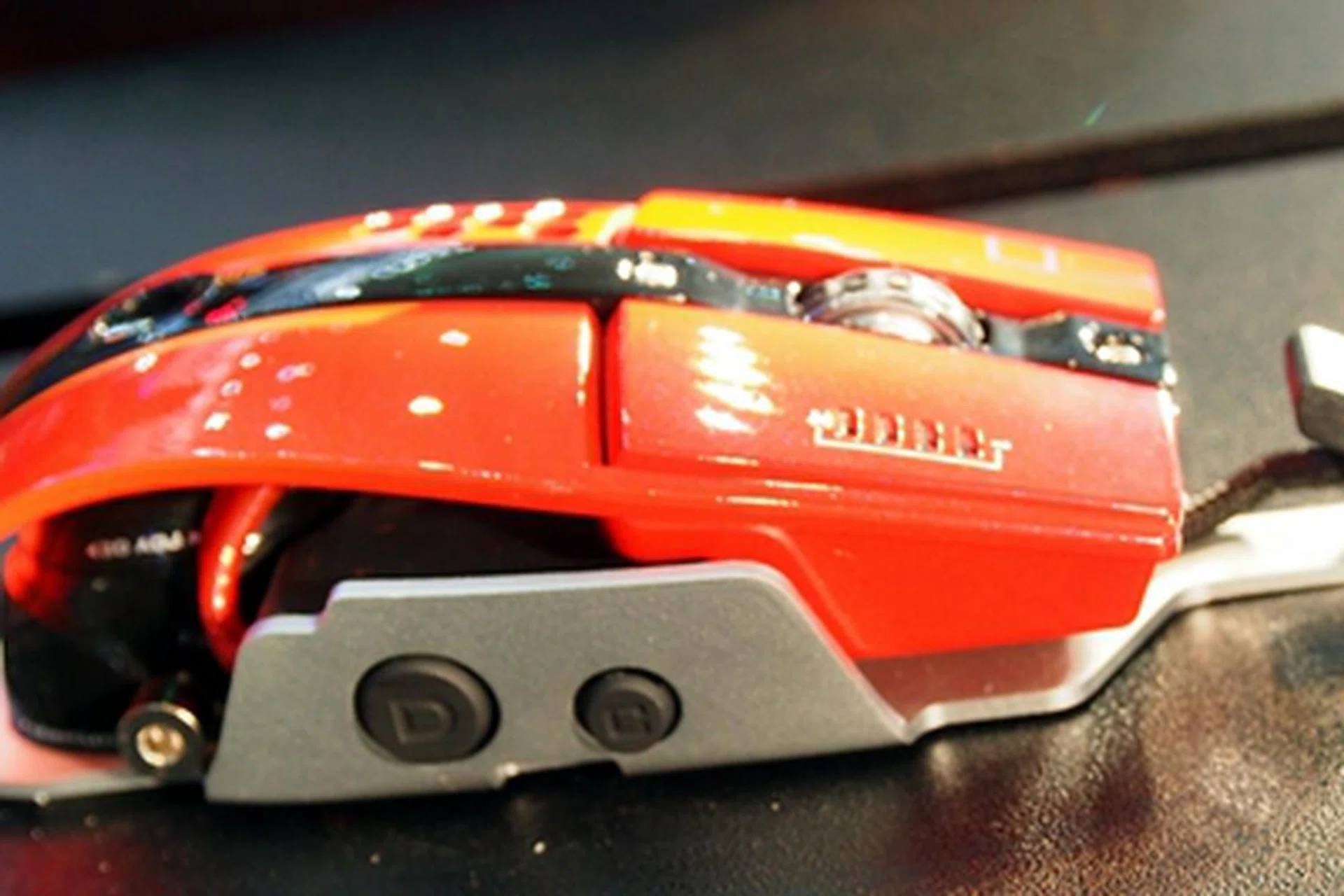 The red Level 10 M mouse looks racy than its earlier launched counterparts. According to Thermaltake, the estimated availability of the mouse is in Q3 2012 but its pricing is not available.