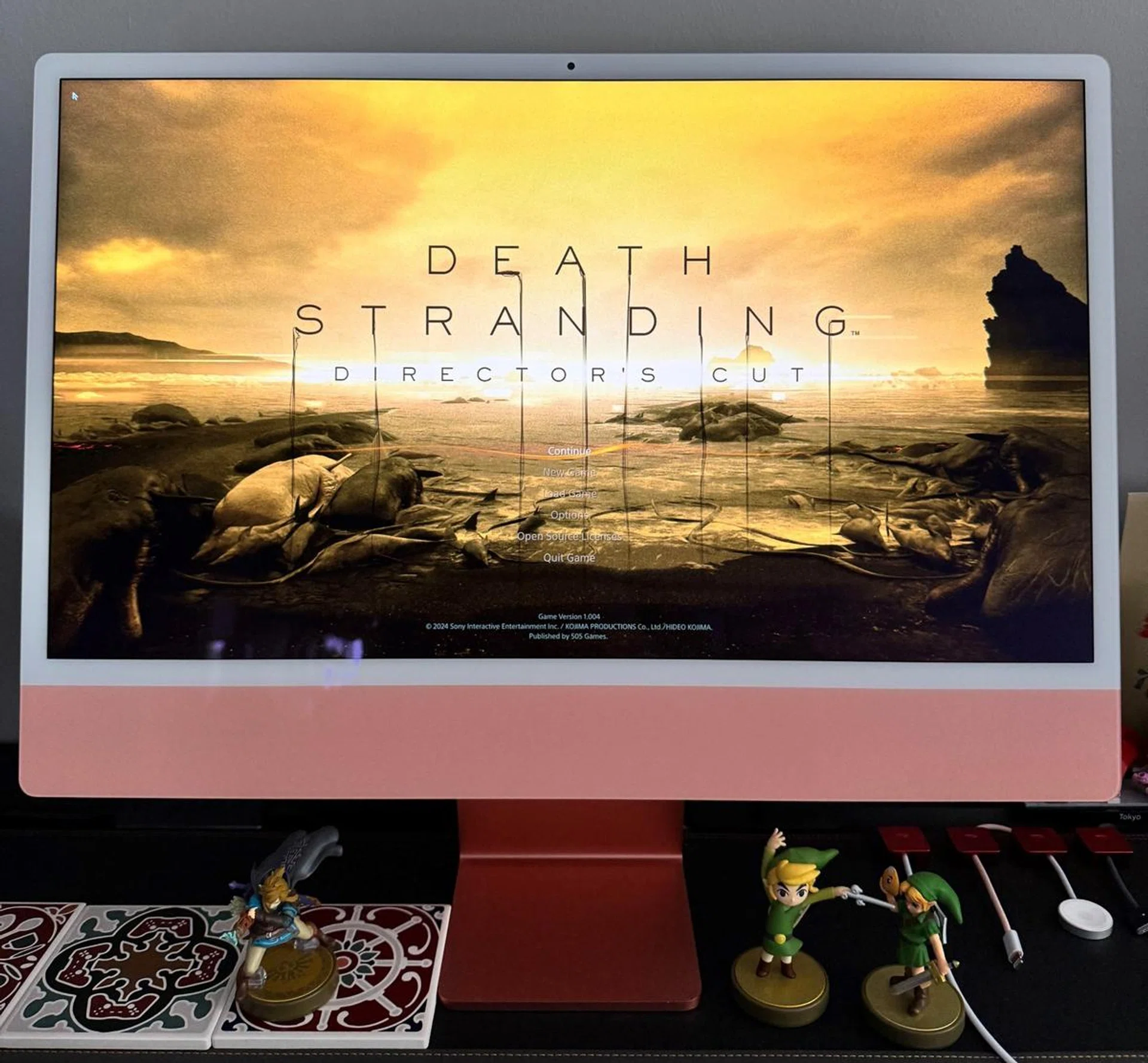 Death Stranding Director's Cut runs well on an M1-based iMac too.