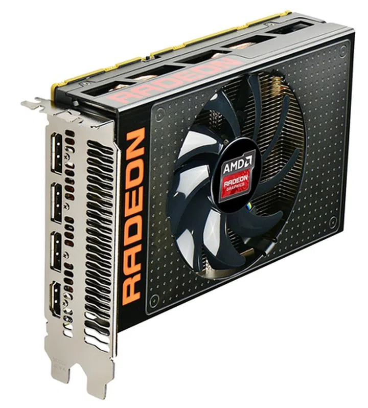 The AMD Radeon R9 Nano graphics card. (Image source: AMD)