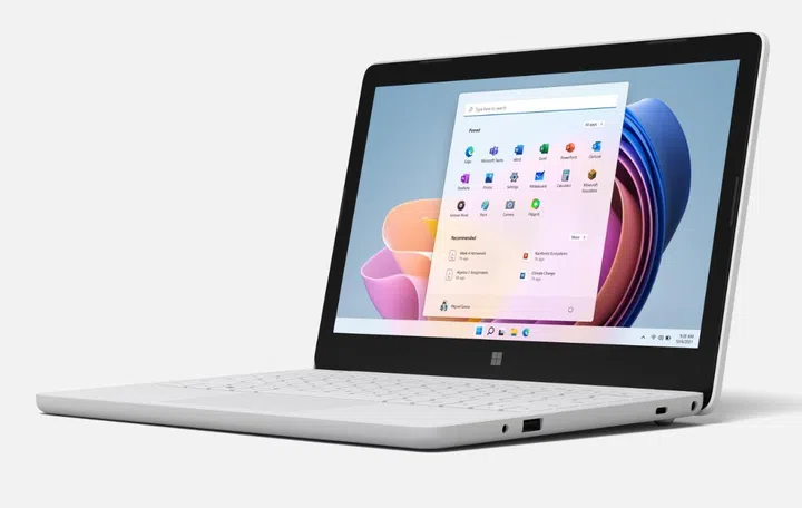 The new Surface Laptop SE. (Image source: Microsoft)