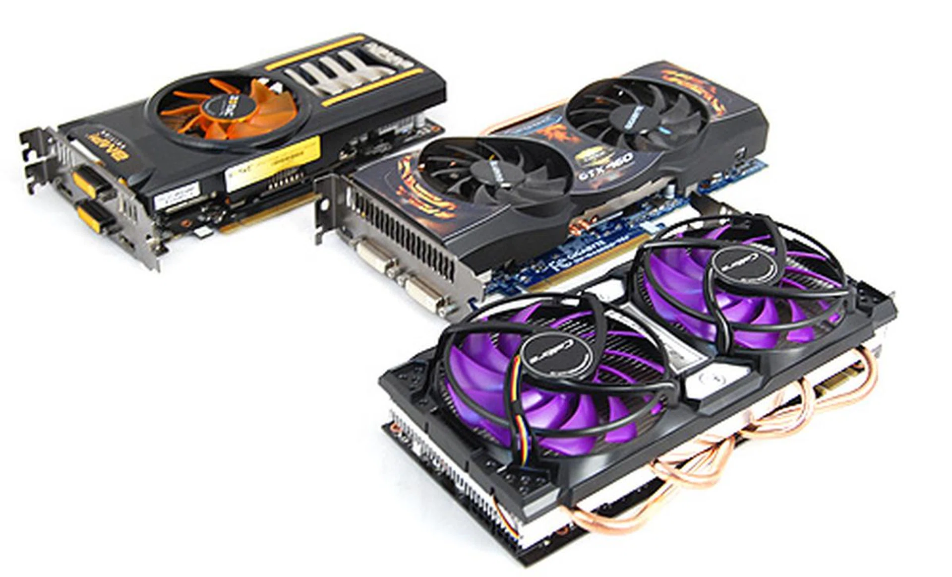 The three cards are decent takes of the GeForce GTX 460, but amongst the three, the Gigabyte GeForce GTX 460 Super Overclock stood out.
