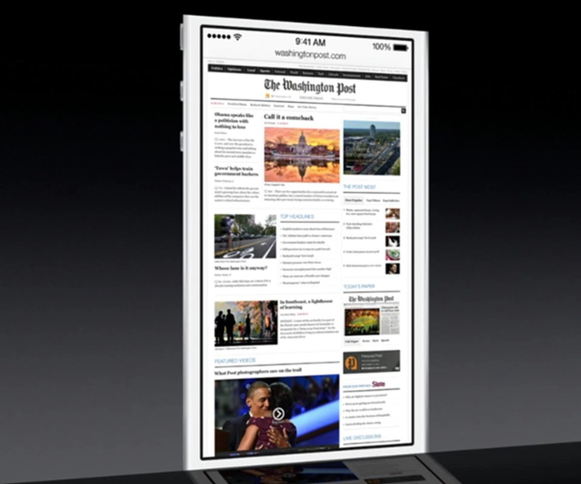 iOS 7 makes browsing better and more beautiful in Safari.