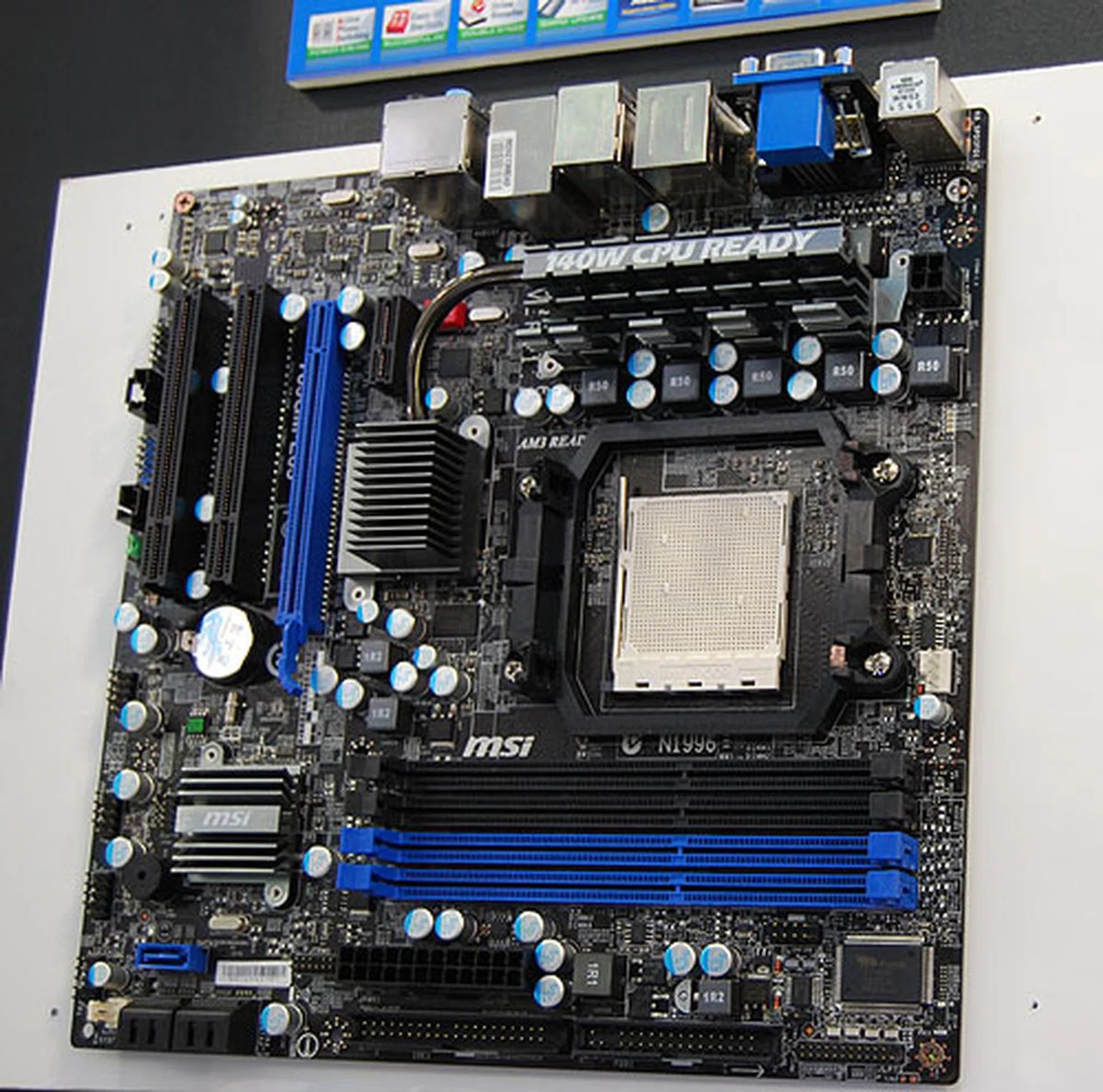 Of course not forgetting the AMD side of it, MSI has done a great job with its 790GX and 790FX boards so we have high hopes for its 785G -E65, which is a slight upgrade of the 780G chipset but it's mostly the same. It's coming soon however, so do look out for it if that class of chipset is what you're hunting.