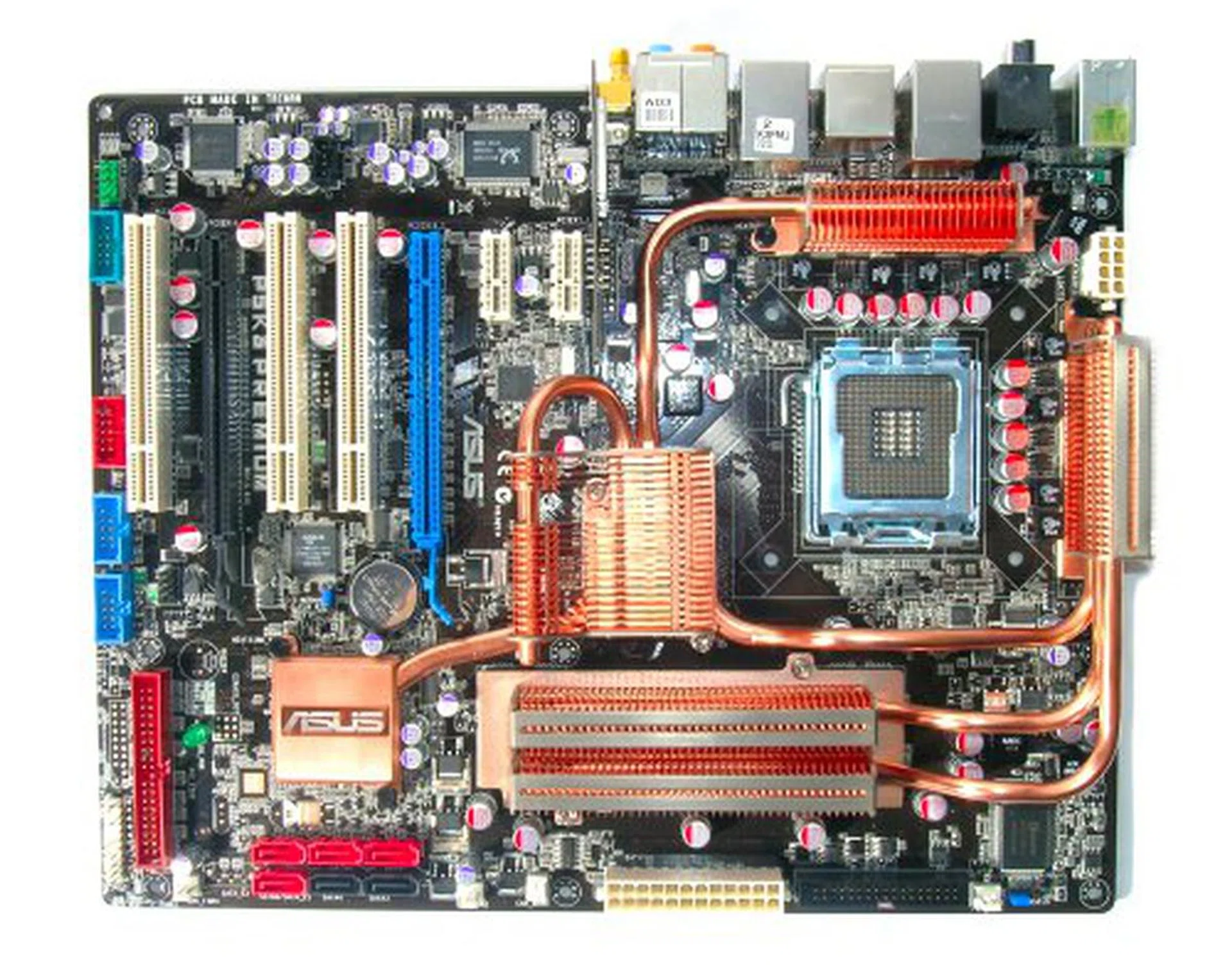 The ASUS P5K3 Premium motherboard.